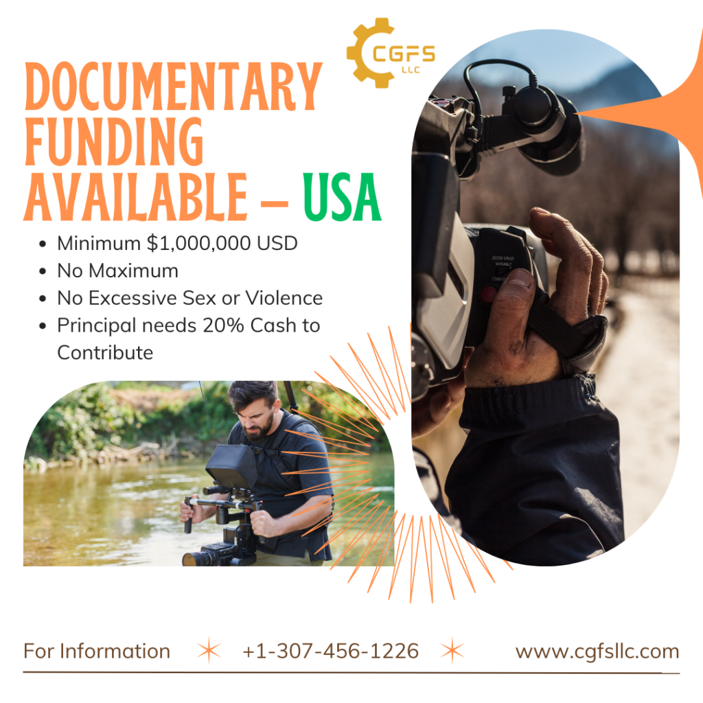 Documentary Finance Available USA