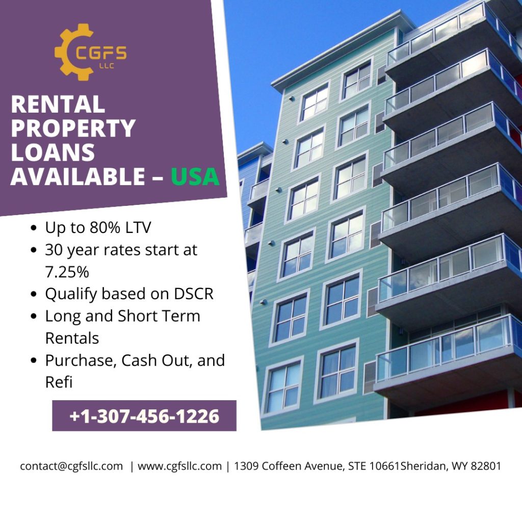 Rental Property Loans Available in the USA