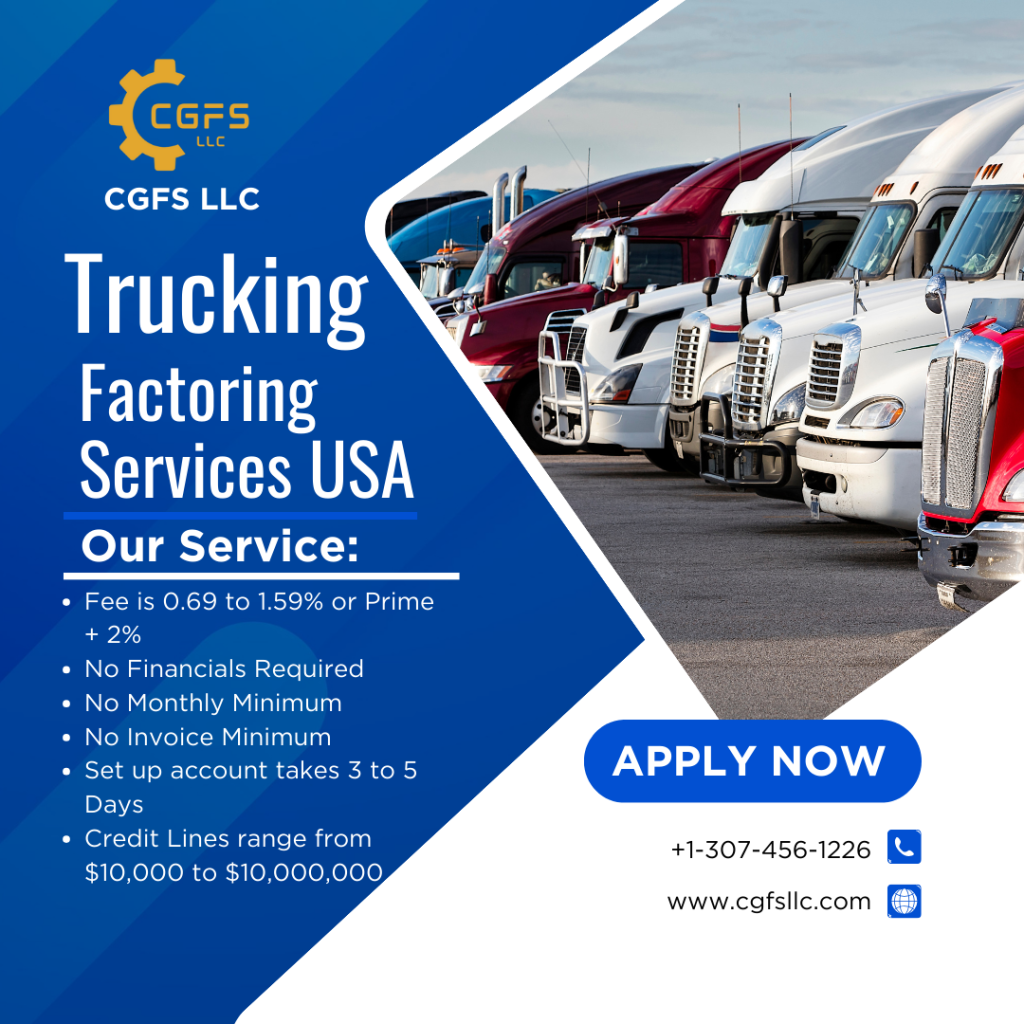 Trucking Factoring Services USA